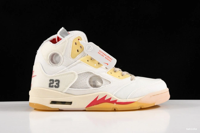 Reps ice colorway ofw 5 air ct8480-002 jordan cream 0413